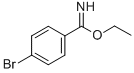 Structure of 4-BROMO-BENZIMIDIC ACID ETHYL ESTER