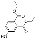 Chemical structure of diethyl 4-hydroxyphthalate