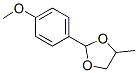 2-(4-methoxyphenyl)-4-methyl-1,3-dioxolane结构式