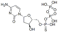 Structure of deoxycytidine thiotriphosphate