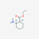 2-氨基环己烷甲酸乙酯结构式