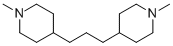Structure of 4,4-Trimethylenebis(1-methylpiperidine)