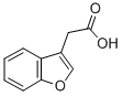 Structure of BENZO[B]FURAN-3-YLACETIC ACID