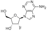 Structure of 2-Fluoro-2-deoxyadenosine
