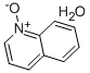Structure of QUINOLINE N-OXIDE HYDRATE
