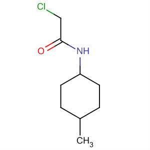 Acetamide, 2-chloro-N-(4-methylcyclohexyl)-结构式