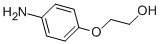 Structure of 2-(4-aminophenoxy)ethanol