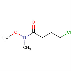 Structure of Butanamide, 4-chloro-N-methoxy-N-methyl-