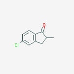 5-chloro-2-methyl-1-indanone结构式