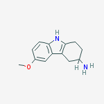 Structure of 6-Methoxy-2,3,4,9-tetrahydro-1H-carbazol-3-amine
