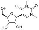 Structure of 1,3-DIMETHYLPSEUDOURIDINE