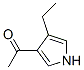 Structure of Ethanone,1-(4-ethyl-1H-pyrrol-3-yl)-
