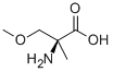 Structure of 2-AMINO-2-METHYL-3-METHOXY-PROPANOIC ACID