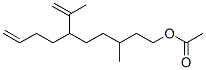 3-Methyl-6-(1-methylethenyl)-9-decen-1-ol acetate结构式