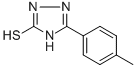 4H-3-MERCAPTO-5(P-TOLYL)-[1,2,4]TRIAZOLE结构式