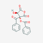 Structure of (+)-DIBENZOYL-L-TARTARIC ANHYDRIDE