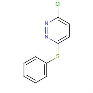 Structure of Pyridazine, 3-chloro-6-(phenylthio)-