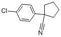 Structure of 1-(4-Chlorophenyl)cyclopentanecarbonitrile