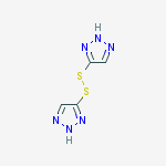 4,4'-Di(1,2,3-triazolyl) Disulfide Hydrate结构式