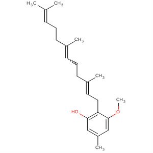 Structure of 3-Methoxy-5-methyl-2-[(2E,6E)-3,7,11-trimethyl-2,6,10-dodecatrienyl]phenol
