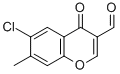 Structure of 6-CHLORO-3-FORMYL-7-METHYLCHROMONE