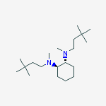 Structure of (1R,2R)-N,N-Dimethyl-N,N-bis(3,3-dimethylbutyl)cyclohexane-1,2-diamine
