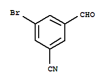 Structure of 3-Bromo-5-cyanobenzaldehyde