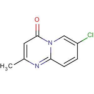 Structure of 4H-Pyrido[1,2-a]pyrimidin-4-one, 7-chloro-2-methyl-