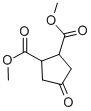 DIMETHYL 4-OXO-1,2-CYCLOPENTANEDICARBOXYLATE结构式