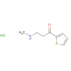 Structure of 1-Propanone,3-(MethylaMino)-1-(2-thienyl)-,hydrochloride