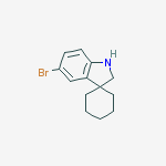 5'-Bromo-1',2'-dihydro-spiro[cyclohexane-1,3'-[3H]indole]