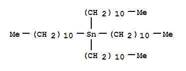 Structure of tetraundecylstannane