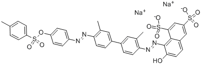 Structure of ACID RED 114