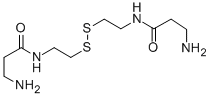 N,N-(dithiodiethylene)bis[3-aminopropionamide]结构式