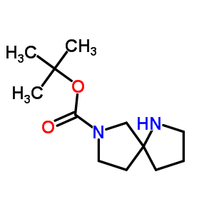 Structure of 7-Boc-1,7-diaza-spiro[4.4]nonane
