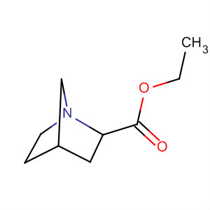 Structure of 1-Azabicyclo[2.2.1]heptane-2-carboxylic acid, ethyl ester