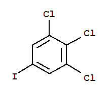 Structure of 1,2,3-trichloro-5-iodobenzene