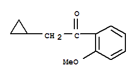 ETHANONE,2-CYCLOPROPYL-1-(2-METHOXYPHENYL)-结构式