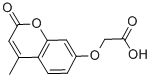 Structure of 7-(CARBOXYMETHOXY)-4-METHYLCOUMARIN