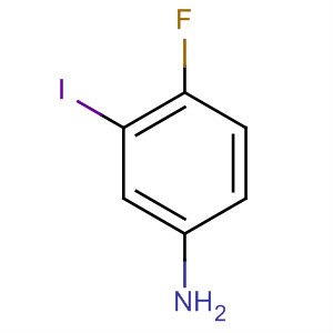 Structure of Benzenamine, 4-fluoro-3-iodo-