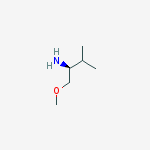 (S)-2-amino-1-methoxy-3-methylbutane结构式
