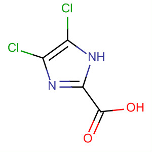 1H-Imidazole-2-carboxylic acid, 4,5-dichloro-结构式