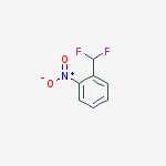 Benzene, 1-(difluoromethyl)-2-nitro-结构式