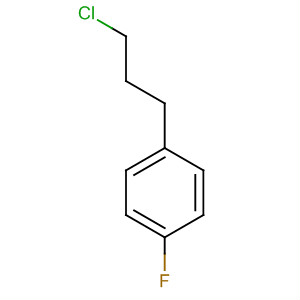 Benzene, 1-(3-chloropropyl)-4-fluoro-结构式