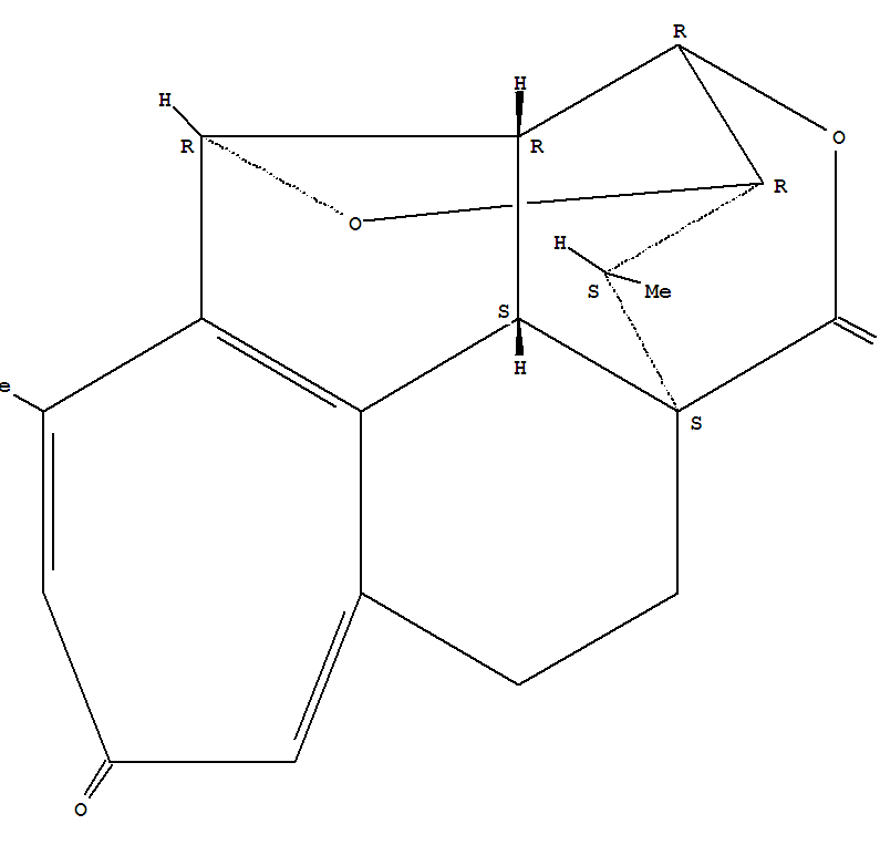 Structure of hainanolide