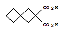 spiro[3.3]heptane-2,2-dicarboxylic acid结构式