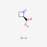 Structure of (R)-Azetidine-2-carboxylic acid hydrochloride
