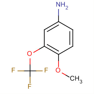 Structure of Benzenamine, 4-methoxy-3-(trifluoromethoxy)-