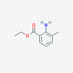Structure of Ethyl 2-amino-3-methylbenzoate