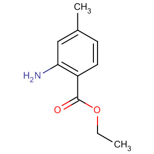 Structure of Benzoic acid, 2-amino-4-methyl-, ethyl ester